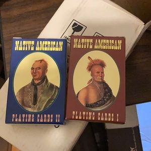 American Indian tribe cards 1 and 2